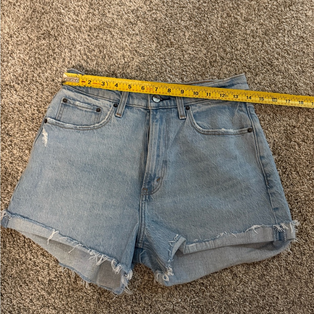Abercrombie & Fitch Light Blue Jean Shorts